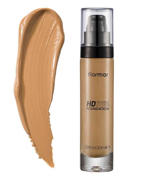 صورة FLORMAR INVISIBLE COVER HD FOUNDATION 120